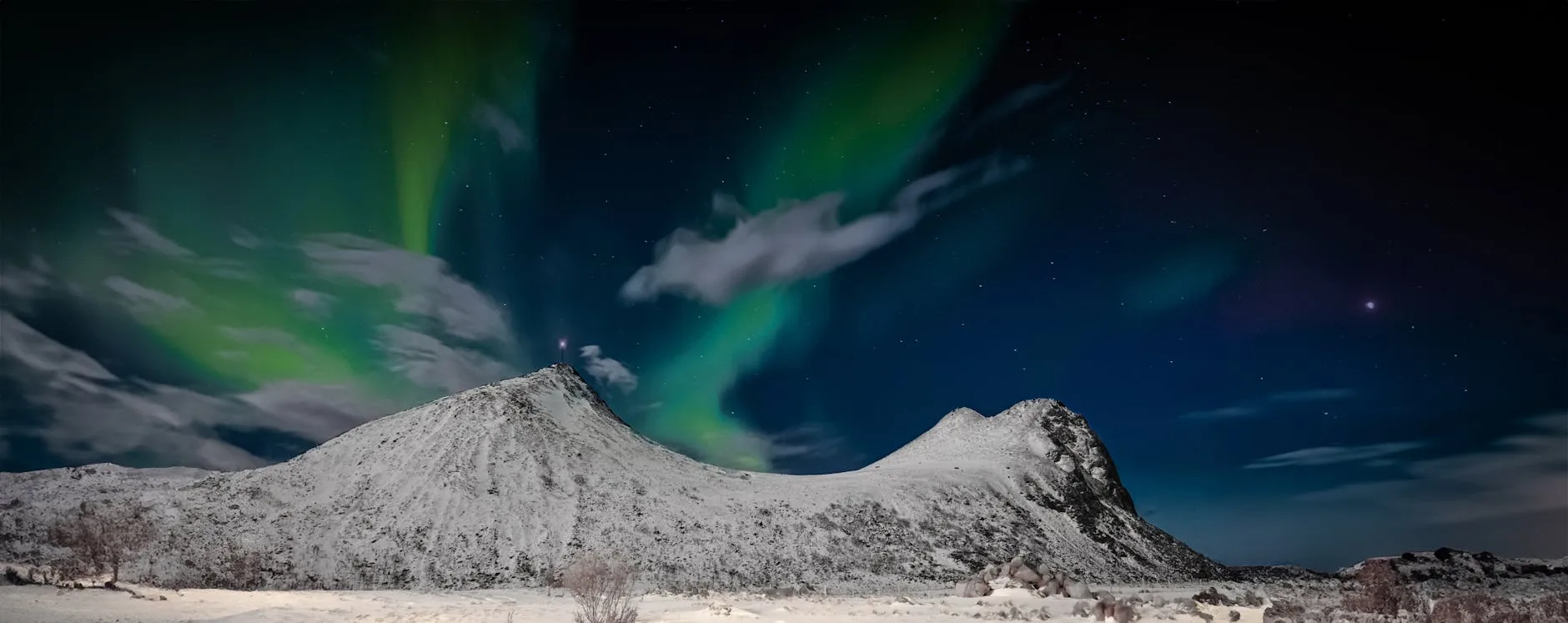 Où voir les aurores boréales en Norvège ?